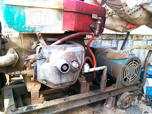 龙文单杠柴油机发电机出租